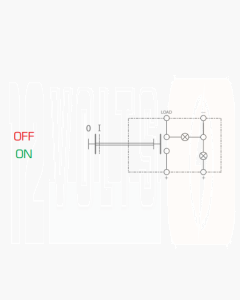 Ionnic RHL163-22 Switch Hi-Lux 2016 - Off/On (Blue)