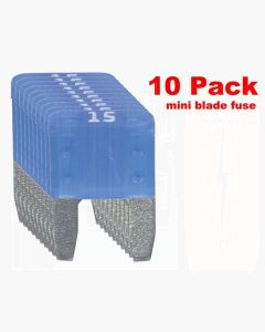 Ionnic MF15/10 ATM Mini Blade Fuse 15A - Blue (Pk of 10)