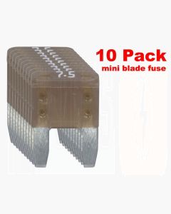 Ionnic MF7.5/10 ATM Mini Blade Fuse 7.5A - Brown (Pack of 10)