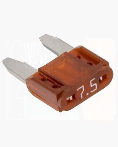 Ionnic MF7.5/100 ATM Mini Blade Fuse 7.5A - Brown(Pack of 100)